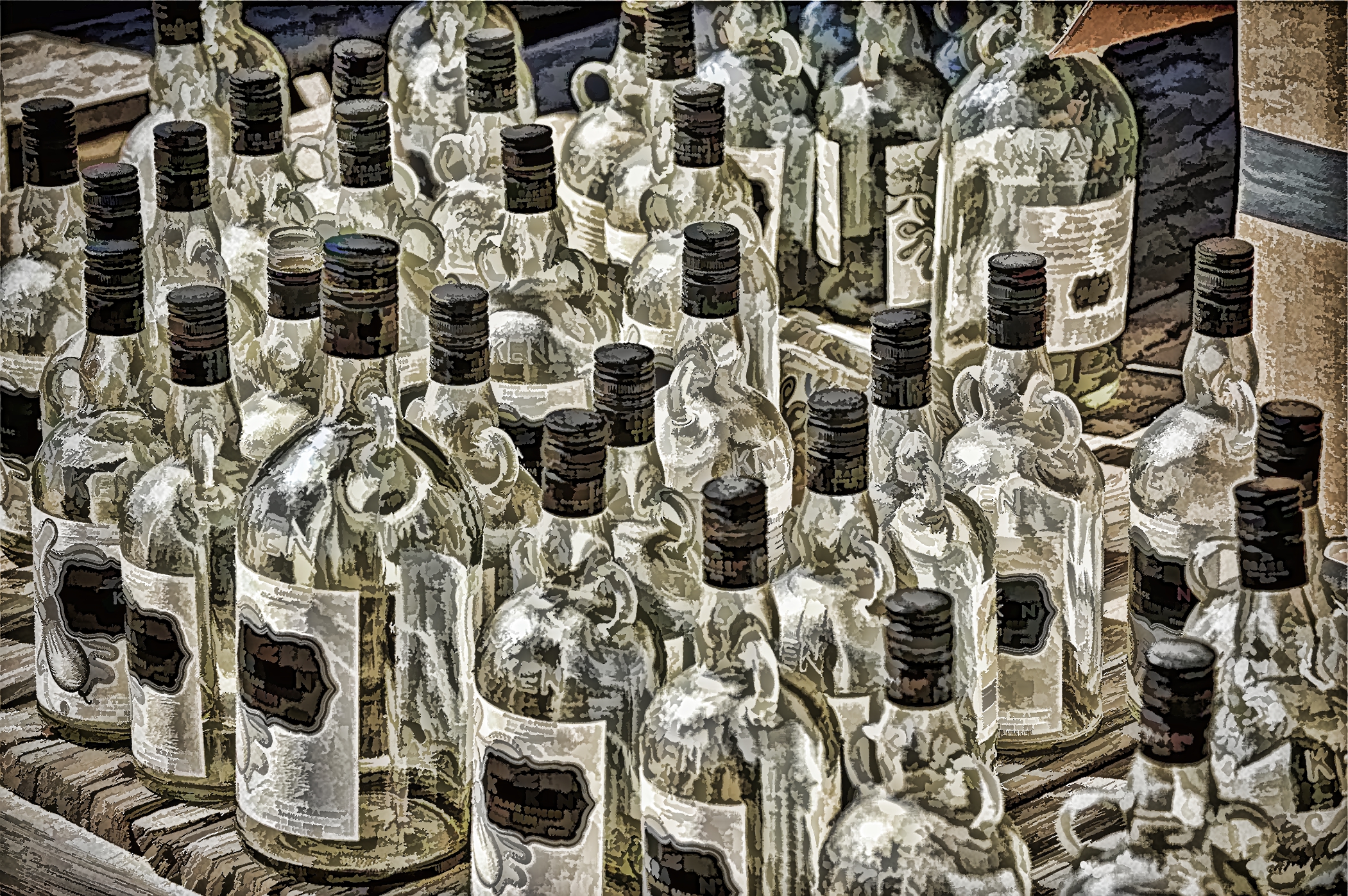 Kraken Black Spiced Rum Bottles 51